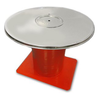 炭付きドラム缶テーブル